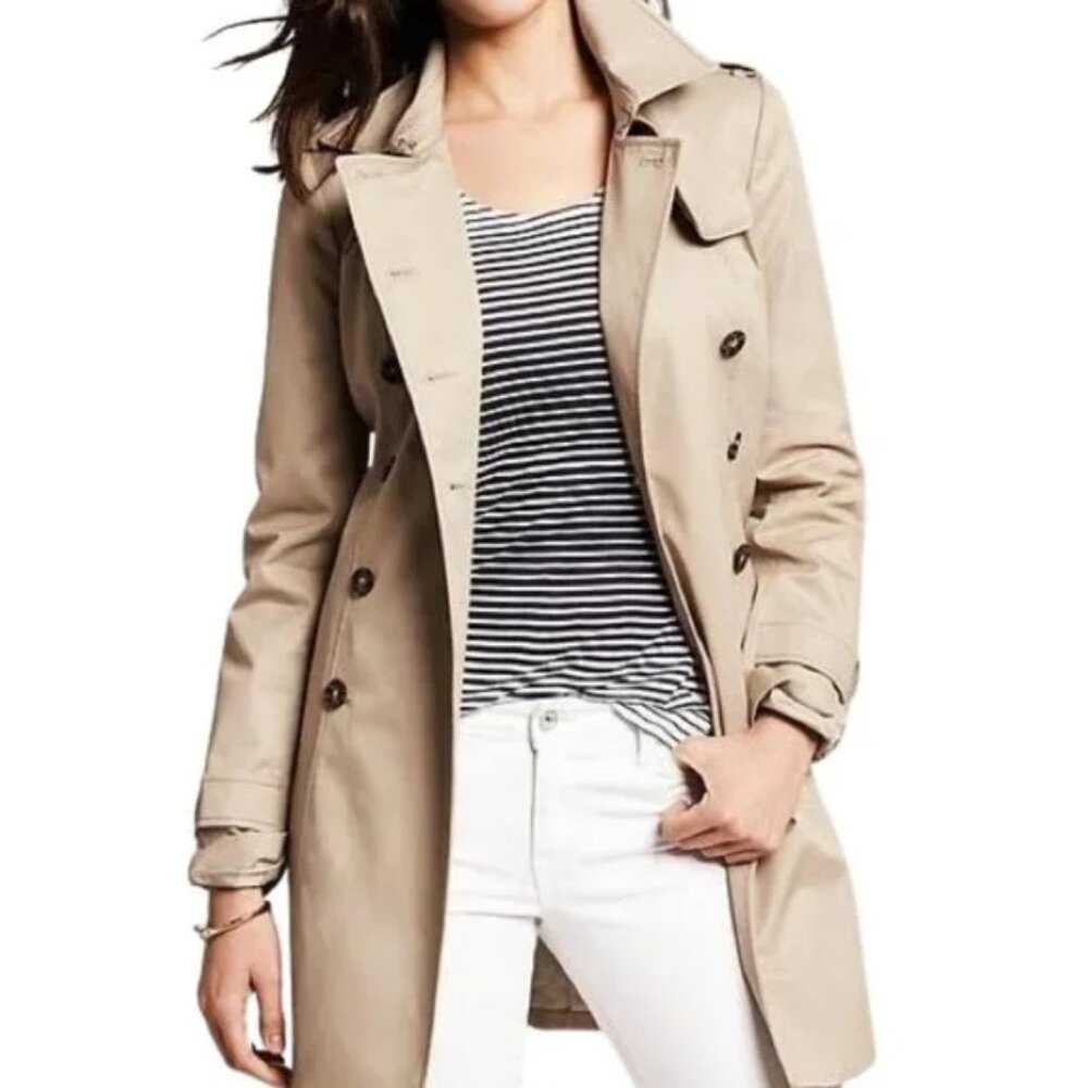 Banana Republic Petite Trench Coat